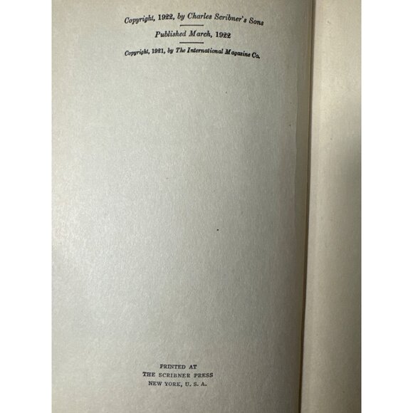 Vintage 1922 His Soul Goes Marching On HC Book By Mary Raymond Shipman Andrews - Picture 3 of 14